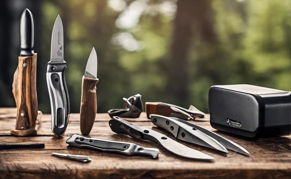 pocket knife sharpening guide